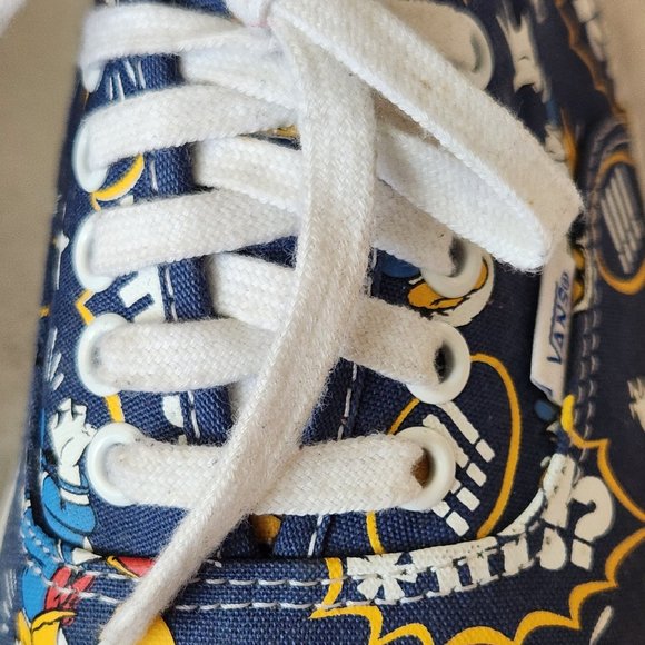 Vans Limited Edition Donald Duck Disney tennis shoes Men 9.5 Womens 11 - Picture 15 of 16